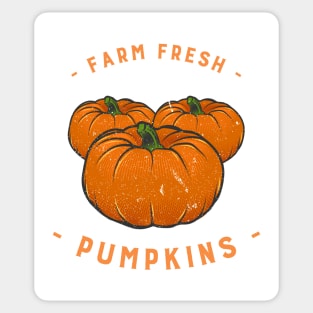 Farm Fresh Pumpkins Sticker